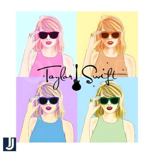 Taylor Swift Eras Tour Concert PNG Design File