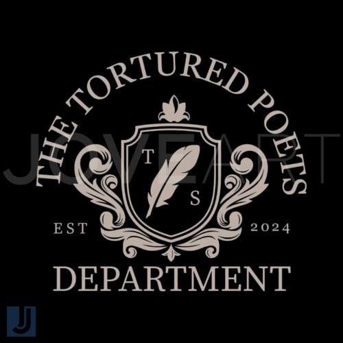 Taylor Swift The Tortured Poets Dept 2024 SVG Design