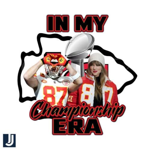 Taylor Swift Travis Kelce Chiefs PNG My Championship Era