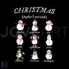 Taylors Version Christmas Snowman Album SVG Design