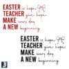 Teacher of Hope Easter PNG Spread Joy Inspiration