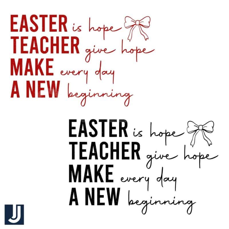 Teacher of Hope Easter PNG Spread Joy Inspiration