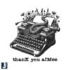 Thank You Aimee SVG The Tortured Poets Design File