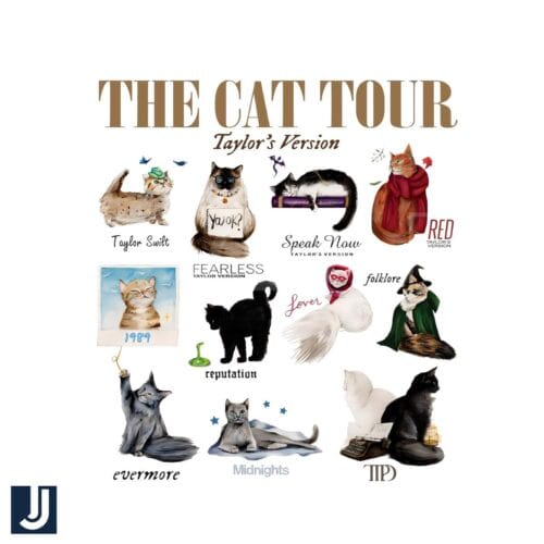 The Cat Tour Taylors Version SVG File