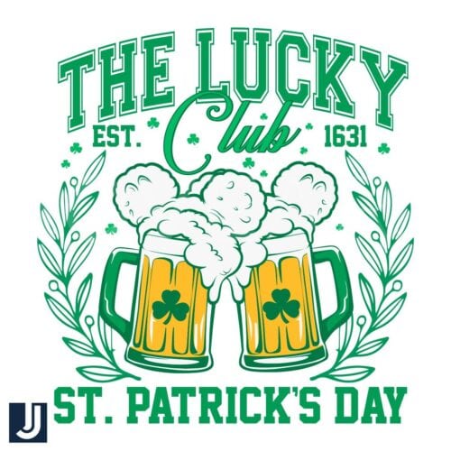 The Lucky Club Est 1631 St Patricks Day PNG