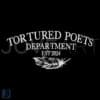 The Tortured Poets Department SVG Taylor Swift Album 2024