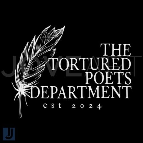 The Tortured Poets Department SVG Taylors Album Design File