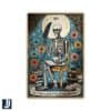 The Tortured Poets Skeleton Tarot Card PNG Download
