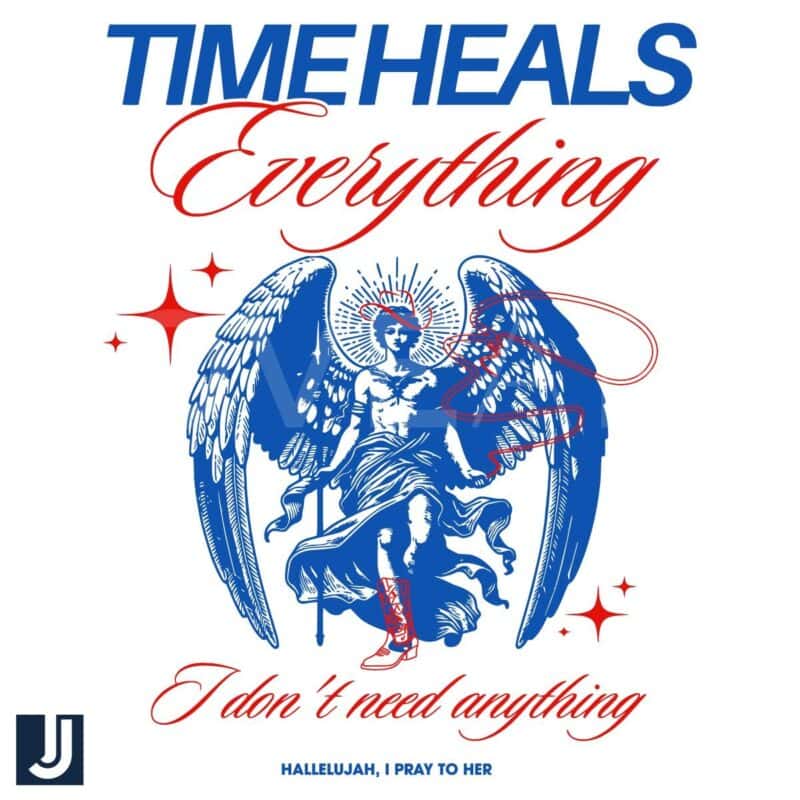 Time Heals Everything Beyoncé SVG Just for Fun Design