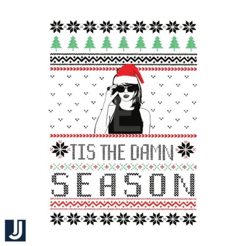 Tis the Damn Season Swiftmas SVG Design