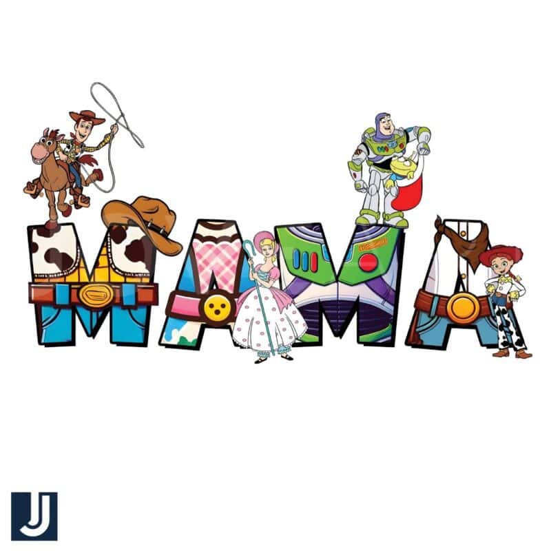 Toy Story Cartoon Mom Mothers Day PNG Design