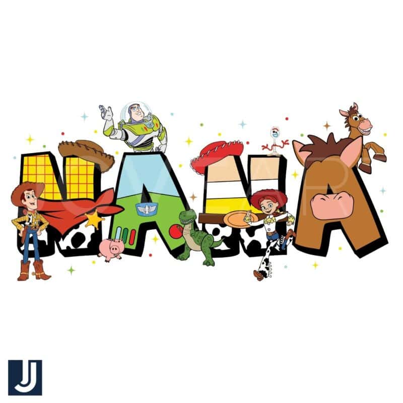 Toy Story Cartoon Nana PNG for Mothers Day Celebration