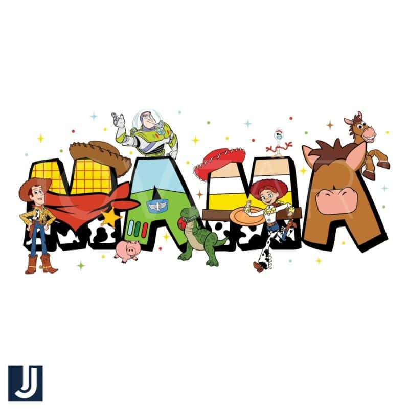 Toy Story Mama Cartoon PNG Adorable Fun Design