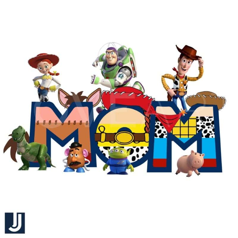 Toy Story Mom PNG Cartoon Mothers Day Design