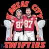 Travis Kelce Taylor Swift Kansas City Swifties Super Bowl PNG