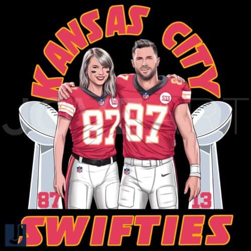 Travis Kelce Taylor Swift Kansas City Swifties Super Bowl PNG