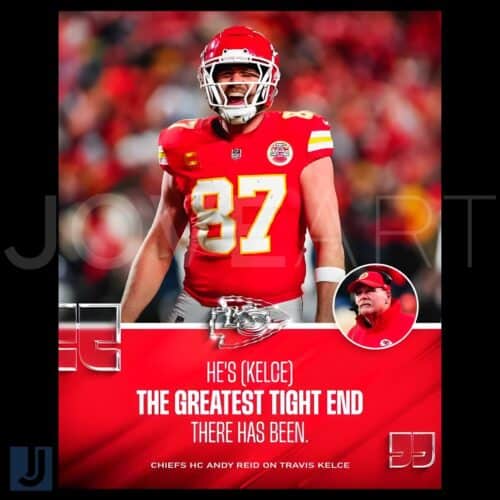 Travis Kelce The Greatest Tight End Ever Epic Kelce PNG