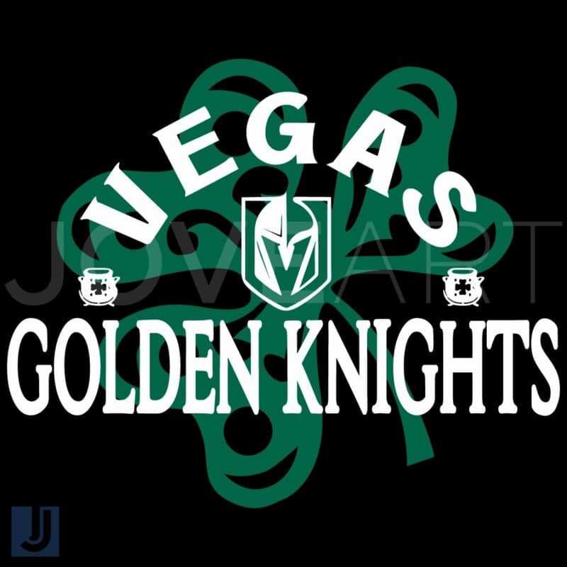 Vegas Golden Knights St Patricks Day Shamrock SVG Richmond