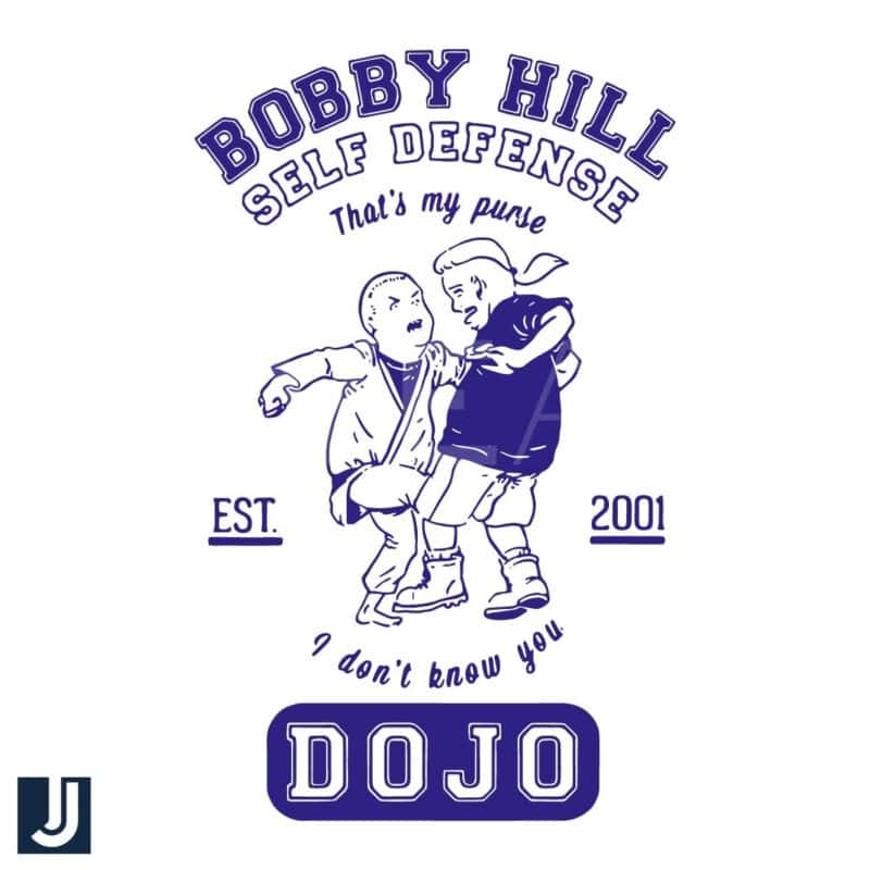 Vintage Bobby Hill SelfDefense SVG Est 2001