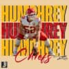 Vintage Creed Humphrey 52 Kansas City Chiefs Football SVGPNG