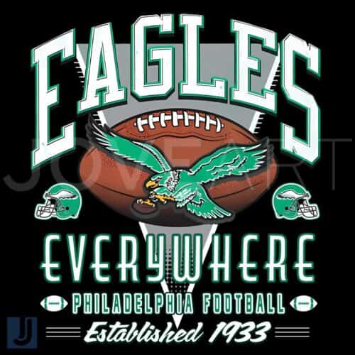 Vintage Eagles PNG Philadelphia Football Pride Since 1933