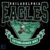 Vintage Philadelphia Eagles Logo SVG Retro Style Since 1933