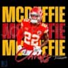 Vintage Trent McDuffie 22 Chiefs Football Players PNG Design