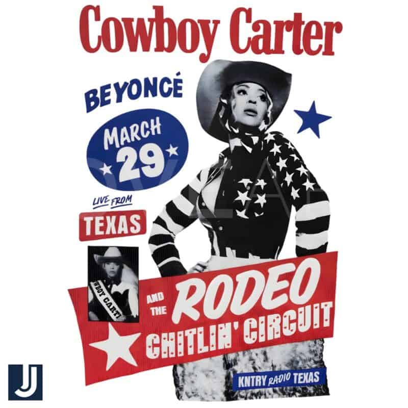 Western Vintage Cowboy Beyoncé Carter March 29 PNG