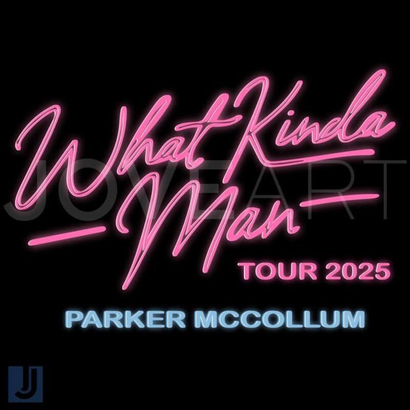 What Kinda Man Tour 2025 Parker McCollum PNG Download