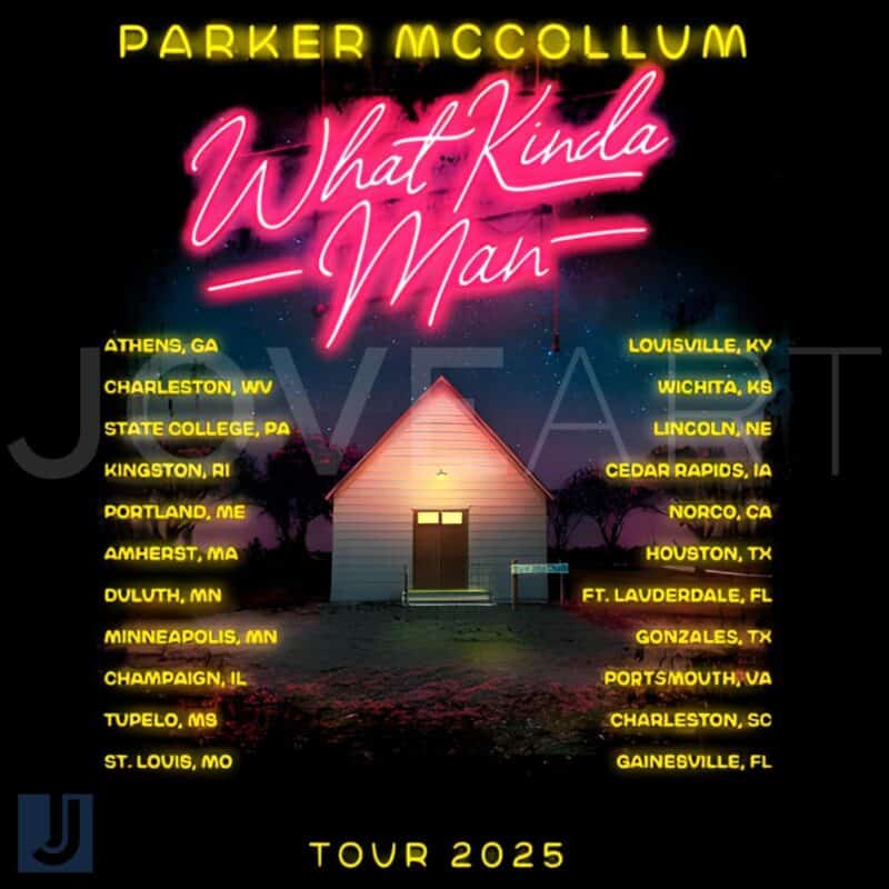 What Kinda Man Tour 2025 PNG Parker McCollum Fans MustHave