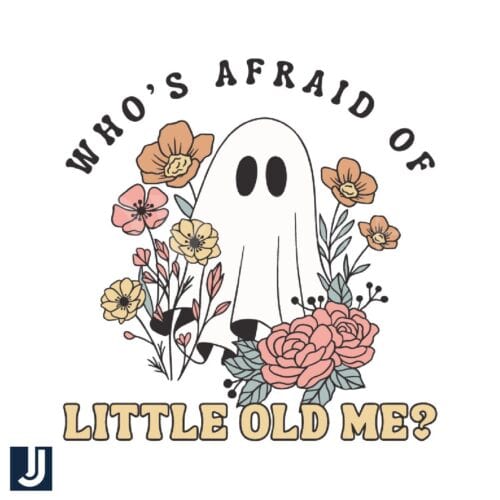 Whos Afraid of Little Old Me Swift Ghost SVG Design