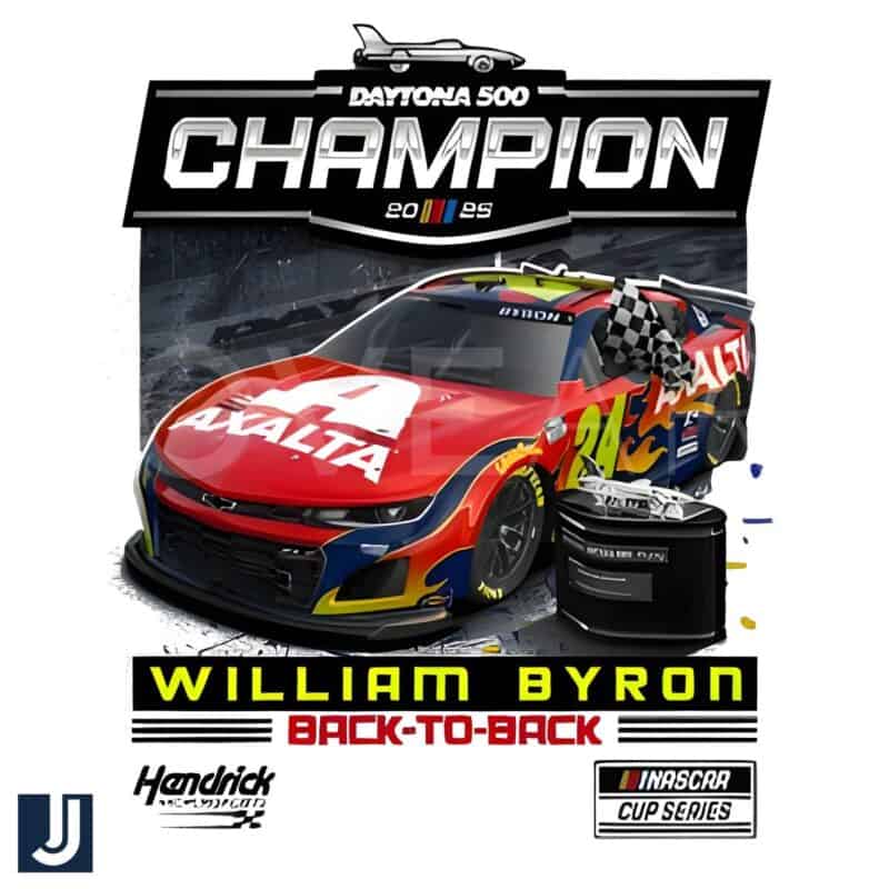 William Byron BacktoBack 2025 Daytona 500 Champion PNG