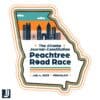 2025 Peachtree Road Race SVG The Atlanta JournalConstitution