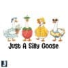 Adorable Silly Goose Meme Just a Silly Goose PNG