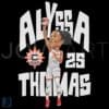 Alyssa Thomas 25 Phoenix Mercury Basketball PNG