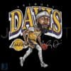 Anthony Davis Lakers Cartoon PNG Bold Dynamic Design