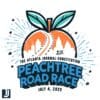 Atlanta JournalConstitution Peachtree Race 2025 SVG Design