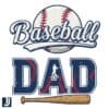 Baseball Dad Game Day PNG Perfect for Sports Fans