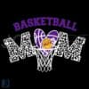 Basketball Mom Net Retro Lakers SVG LA Pride in Style