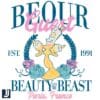 Be Our Guest SVG Lumiere Beauty and the Beast Est 1991