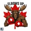 Canadian Elbows Up Canada Not for Sale PNG