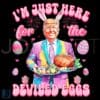 Colorful Easter Trump PNG Here for the Deviled Eggs