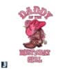 Cowgirl Boots Daddy Of The Birthday Girl PNG