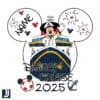 Custom Mickey Disney Cruise 2025 Summer PNG with Your Name