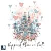 Disney Castle Watercolor PNG The Happiest Place on Earth