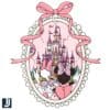 Disney Magic Mirror Coquette Bow with Minnie Daisy PNG