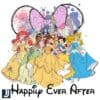Disney Princess Minnie Head Happily Ever After PNG