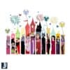 Disney Villains Castle PNG Instant Download Print Ready