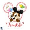 Double Chip Mickey Head PNG DisneyInspired Design