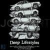 DPLS Deep Lifestyle Stacking Cars PNG Design